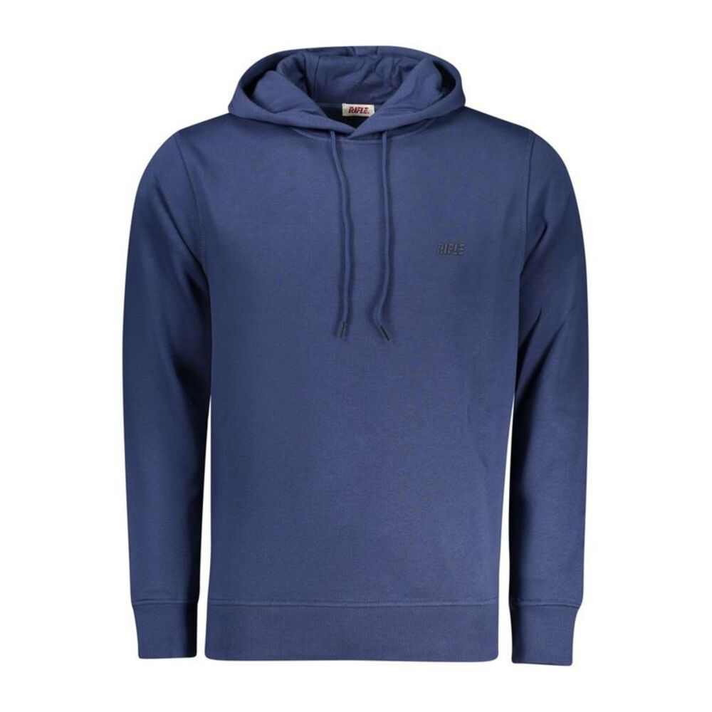 Rifle Blue Cotton Men Men's Sweatshirt